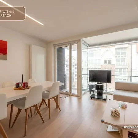 Apartment La Purete - A Pied - Ideal Couples - 2min Lippenslaan - A 10min A Pied - Buanderie